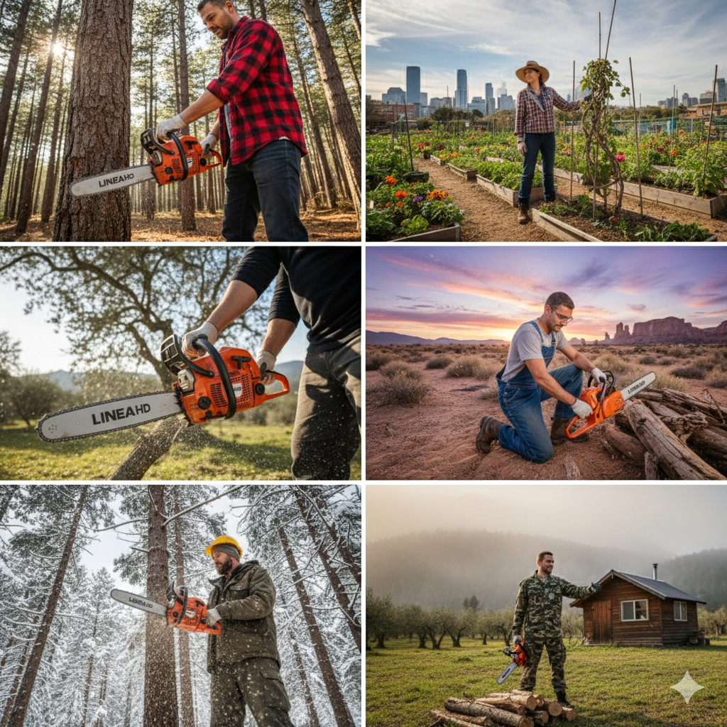 MOTOSSERRA A GASOLINA LINE HD 2025, A MAIS VENDIDA