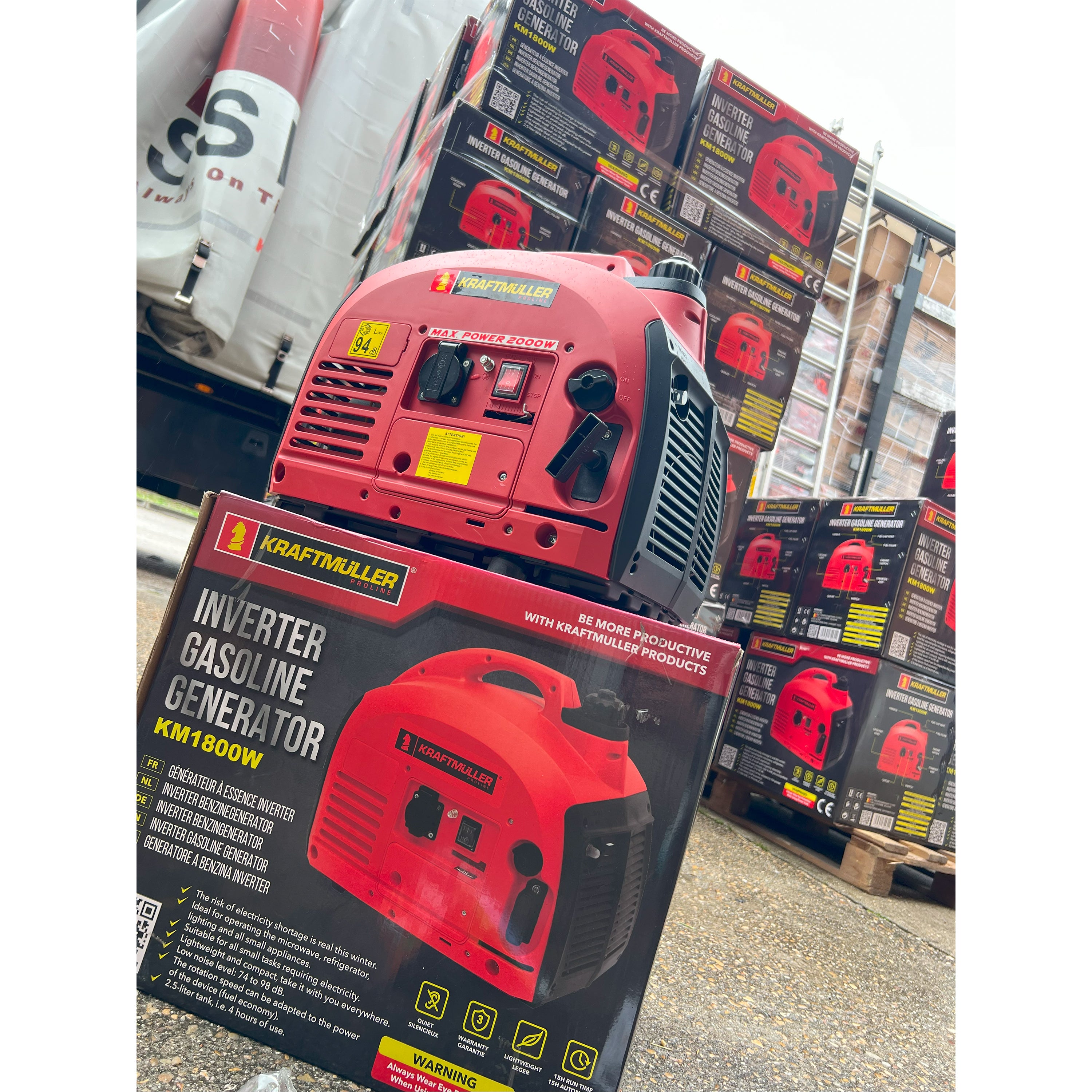 Gerador de energia inversor portátil de 2000 W