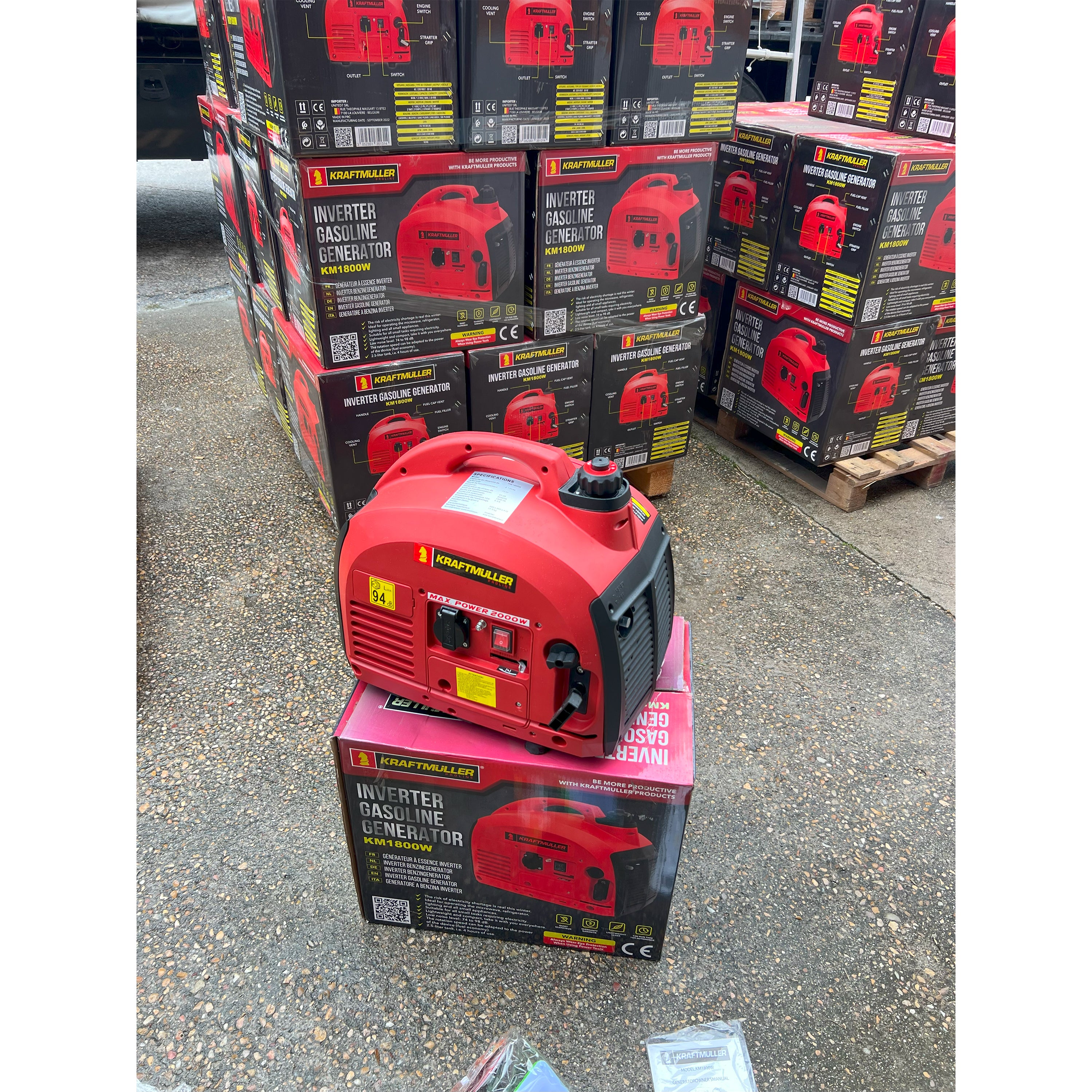 Gerador de energia inversor portátil de 2000 W