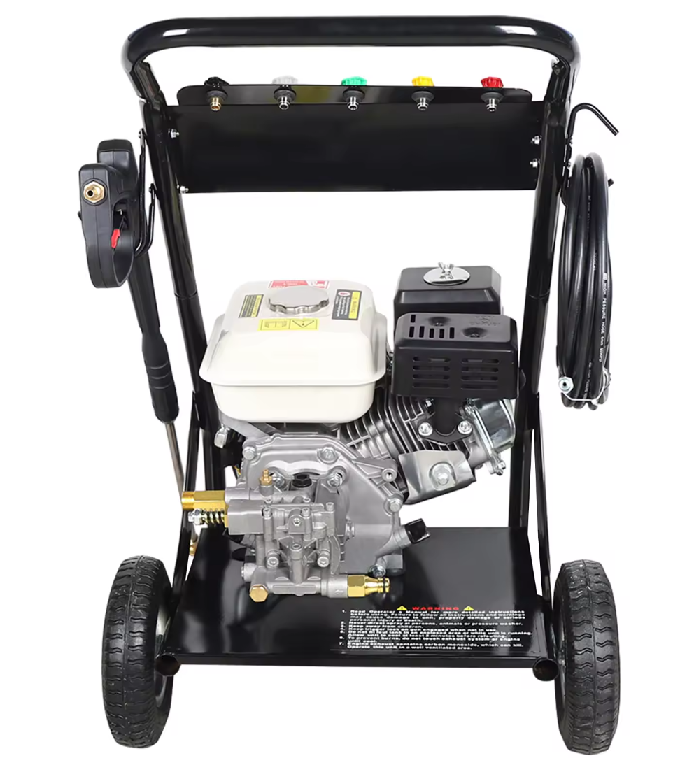 Lavadora de alta pressão a gasolina de 3600 PSI / 250 Bar - Motor a 4 tempos, 5 bicos