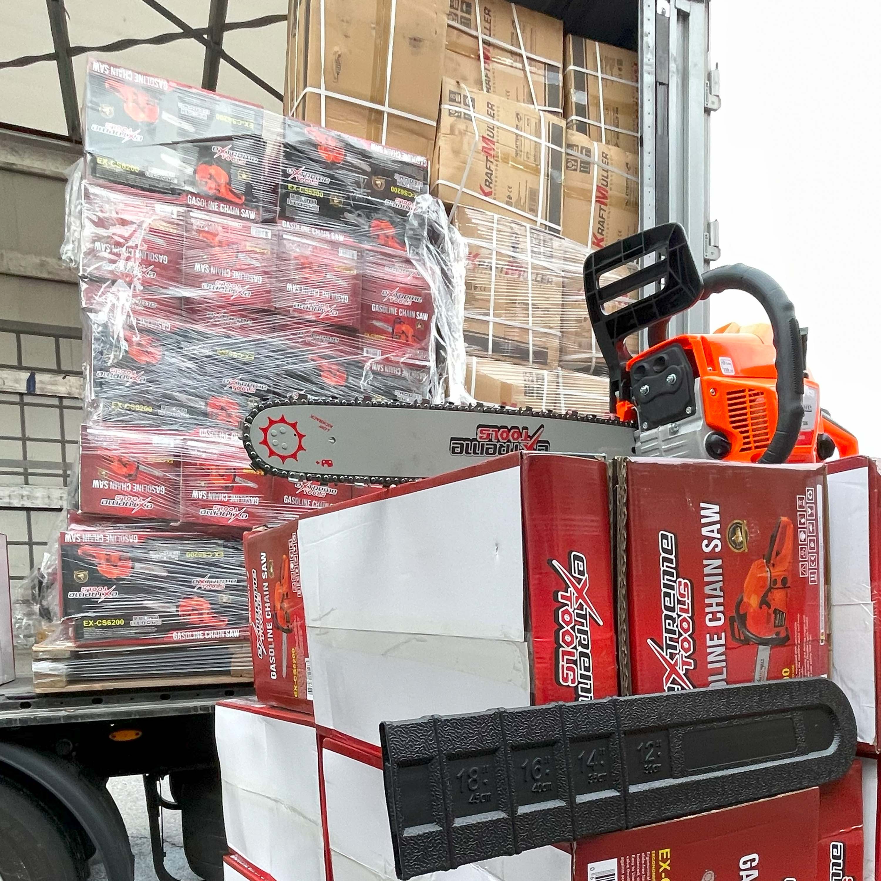 Motosserra a gasolina Extreme Tools 62cc