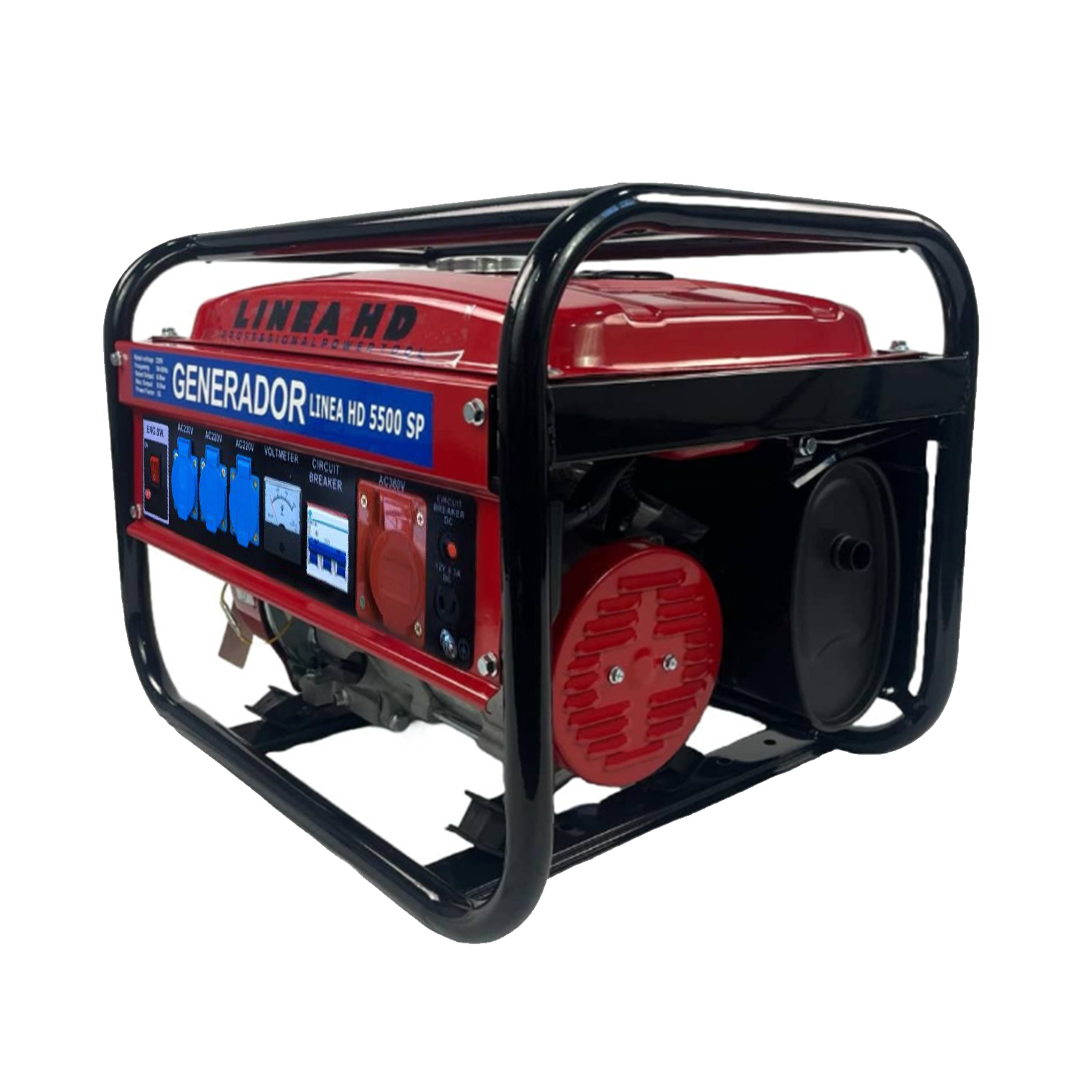 Gerador a gasolina HD LINE 9000W / 9500W – Energia profissional para qualquer casa ou empresa, com lâmpada gratuita.