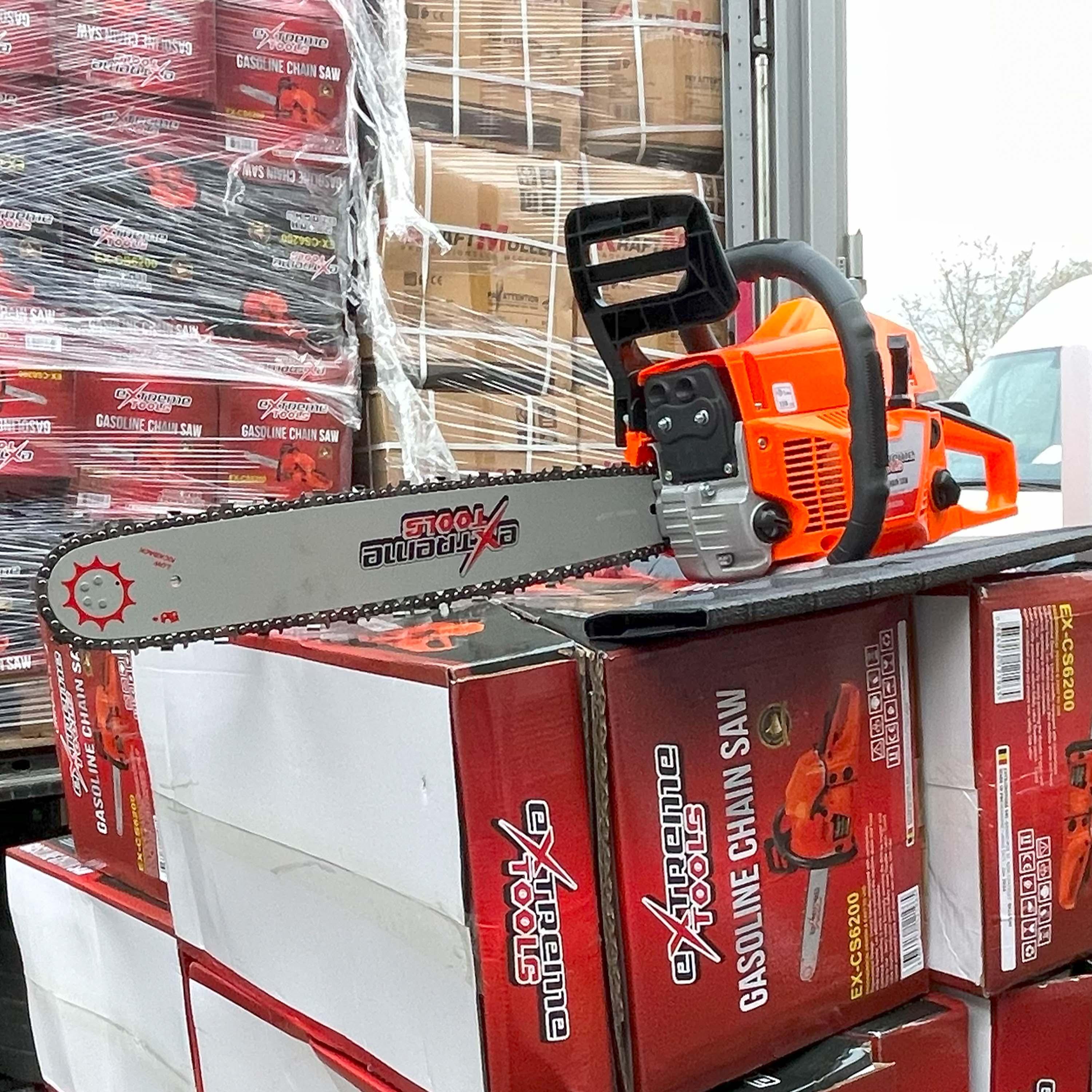 Motosserra a gasolina Extreme Tools 62cc