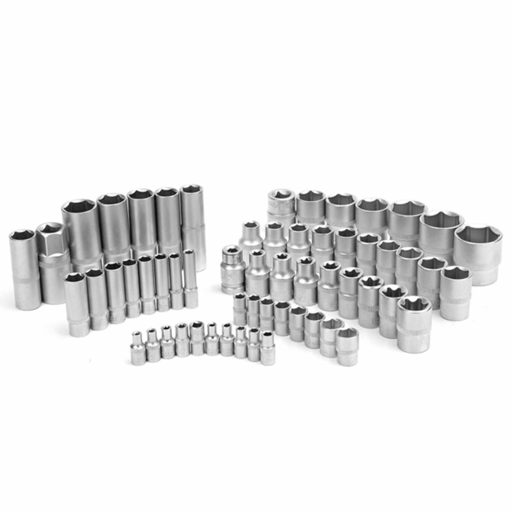 Estojo de Ferramentas Kraftmuller | Conjunto de 108 peças com chaves de roquete e chaves de caixa | Kit profissional para mecânicos e faça-você-mesmo