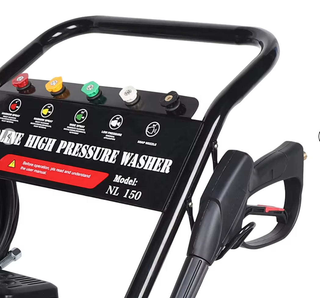 Lavadora de alta pressão a gasolina de 3600 PSI / 250 Bar - Motor a 4 tempos, 5 bicos