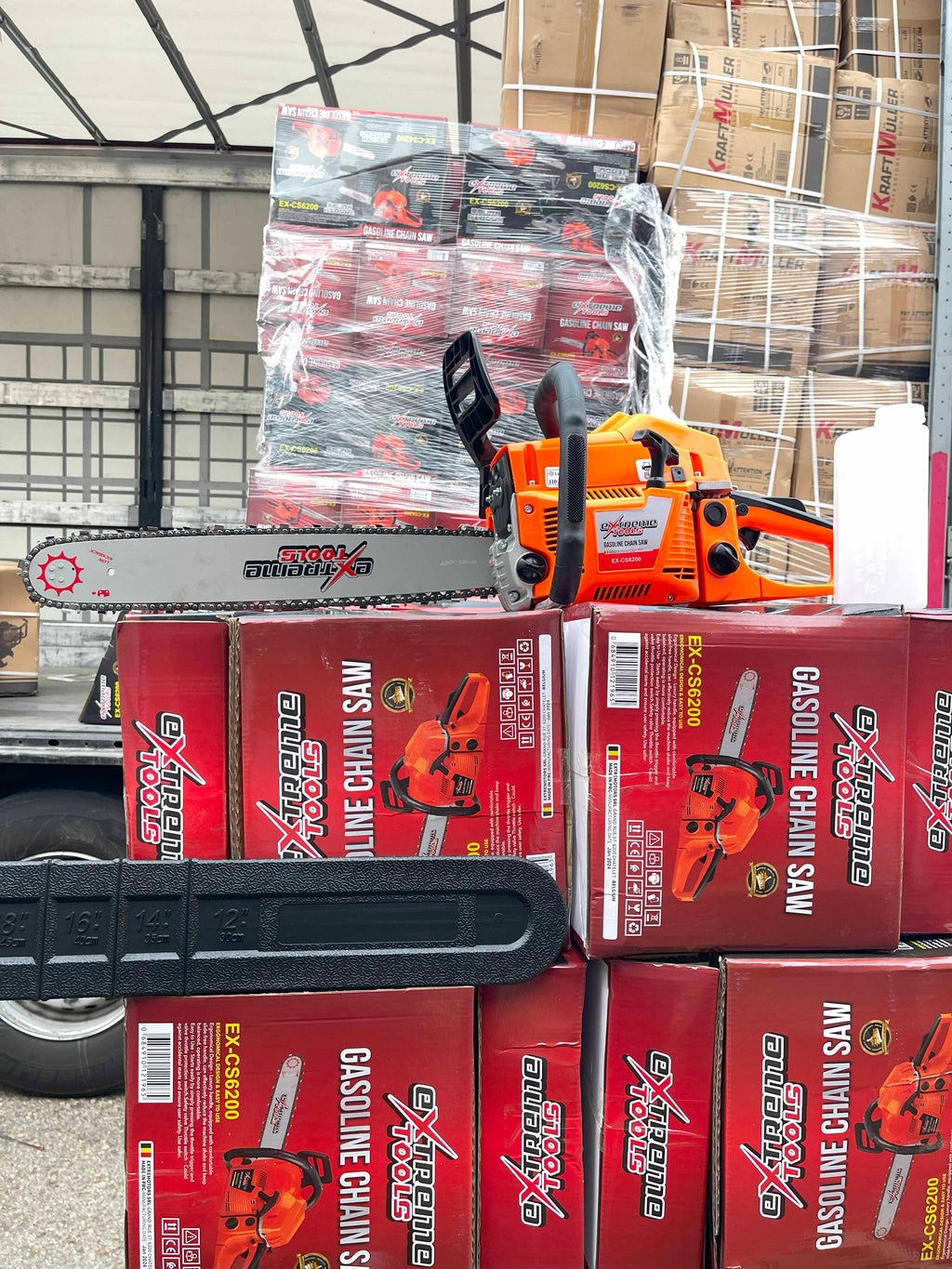 Motosserra a gasolina Extreme Tools 62cc