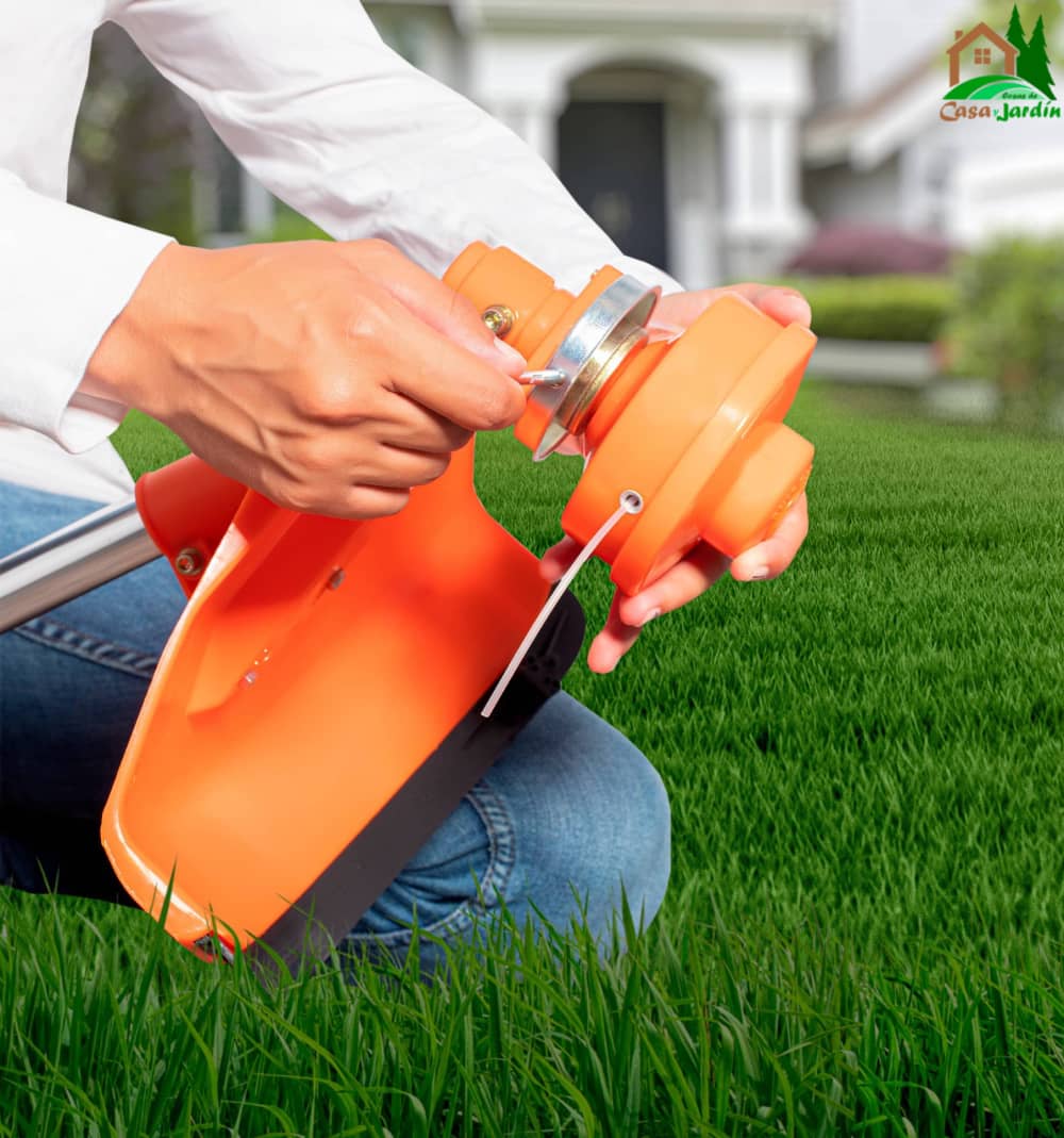 Roçadora a gasolina 7 em 1 – Sistema de corte duplo profissional 333R