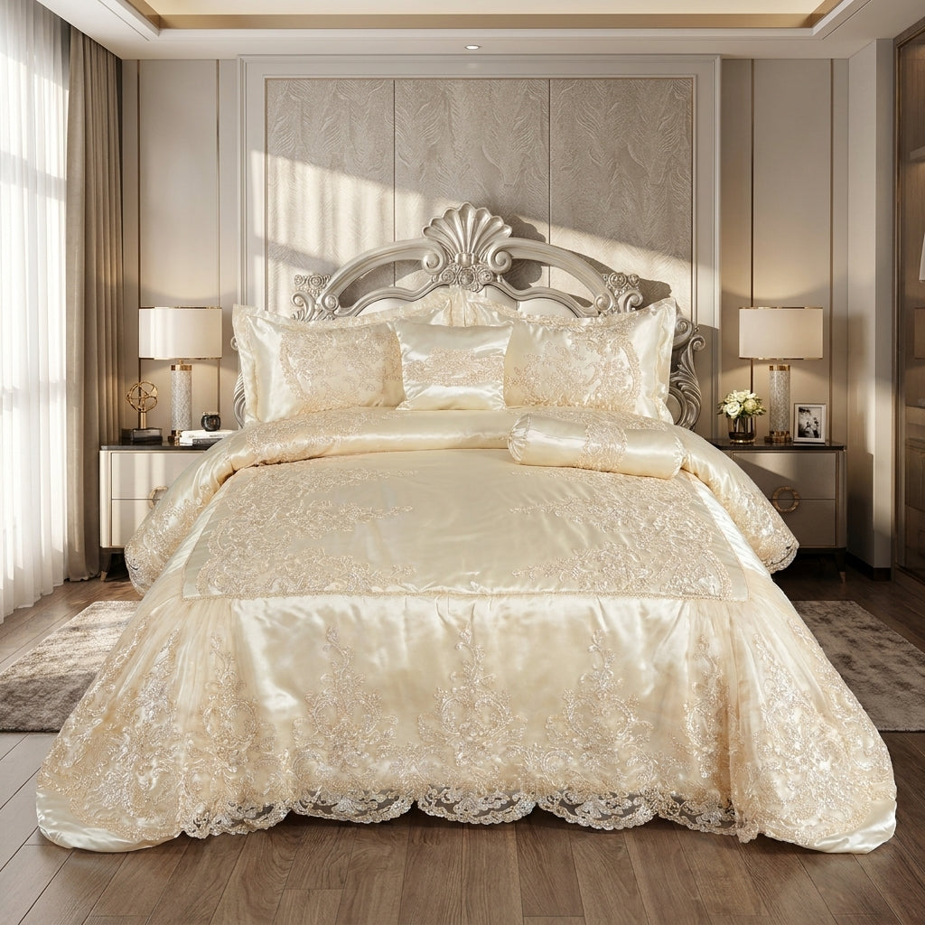 Set de Edredón Premium Istambul para Dormitorio – Elegancia y Estilo Exclusivo para tu Hogar