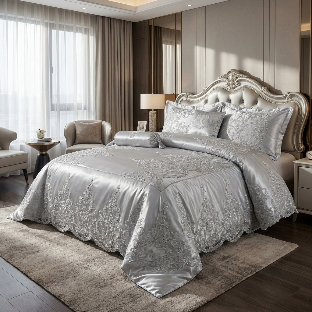 Set de Edredón Premium Istambul para Dormitorio – Elegancia y Estilo Exclusivo para tu Hogar