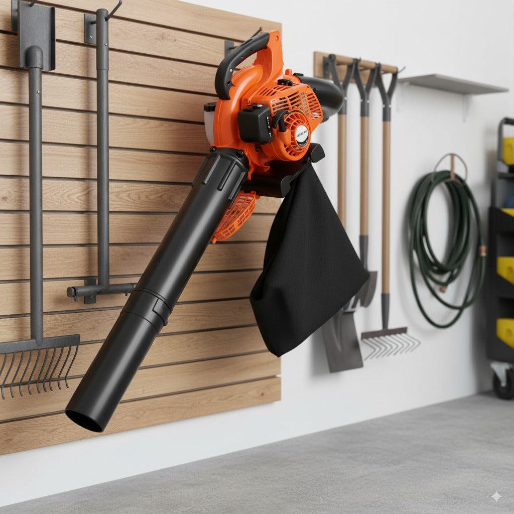 Soprador/Aspirador/Triturador de Folhas a Gasolina 3 em 1 – Modelo Profissional 26cc