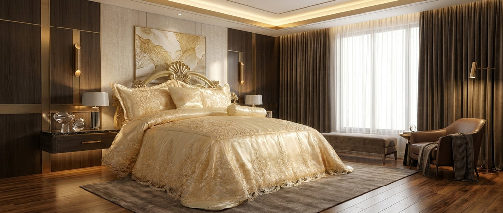 Set de Edredón Premium Istambul para Dormitorio – Elegancia y Estilo Exclusivo para tu Hogar