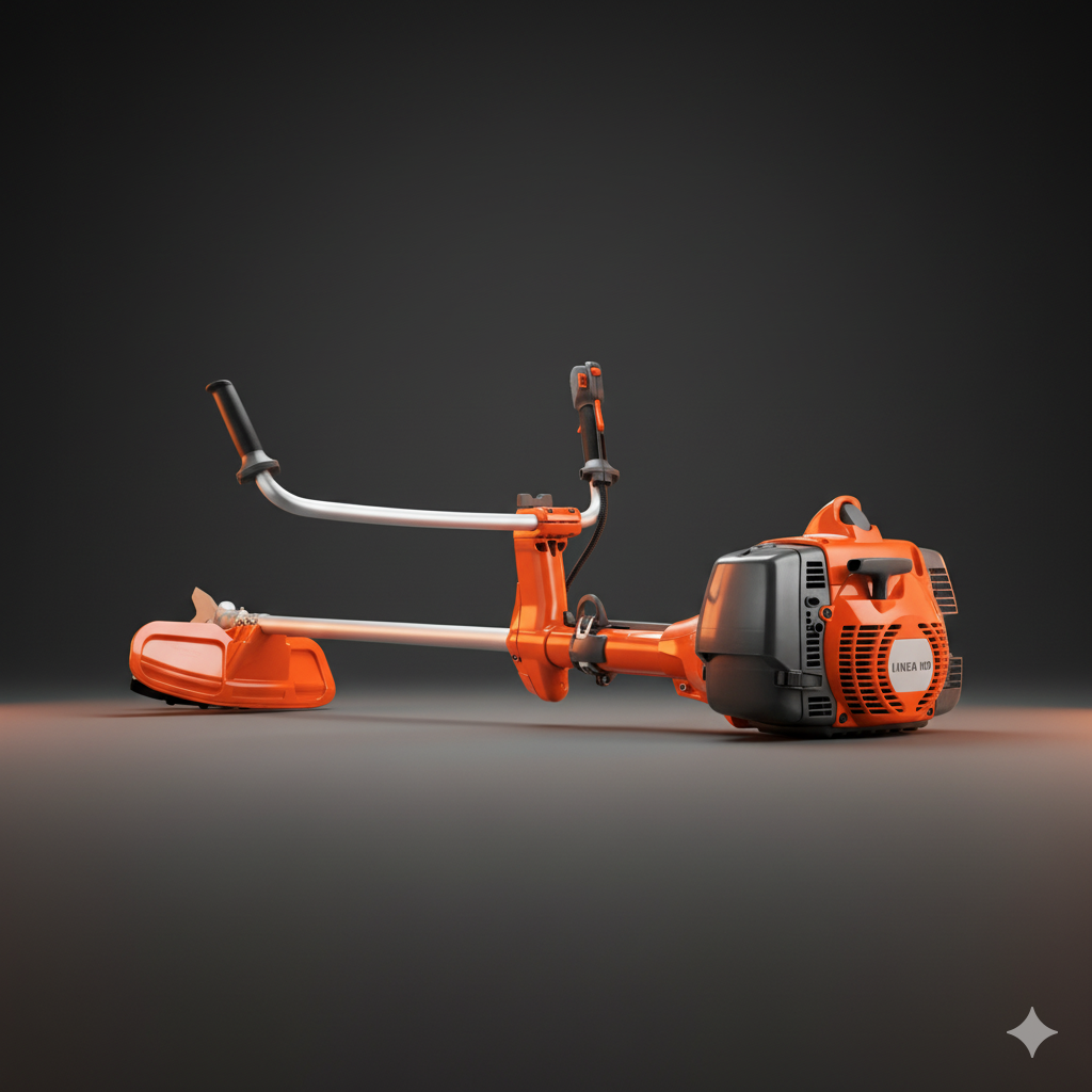 Roçadora a gasolina 7 em 1 – Sistema de corte duplo profissional 333R