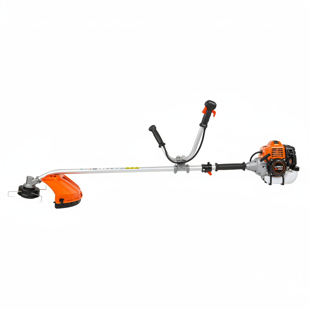 Roçadora a gasolina 7 em 1 – Sistema de corte duplo profissional 333R