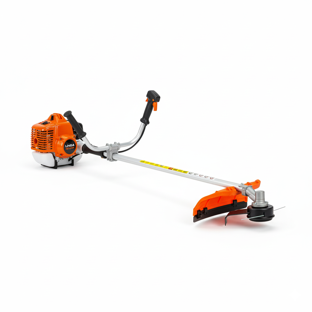 Roçadora a gasolina 7 em 1 – Sistema de corte duplo profissional 333R