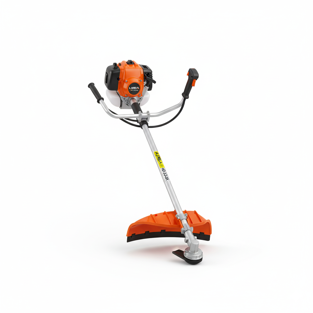 Roçadora a gasolina 7 em 1 – Sistema de corte duplo profissional 333R