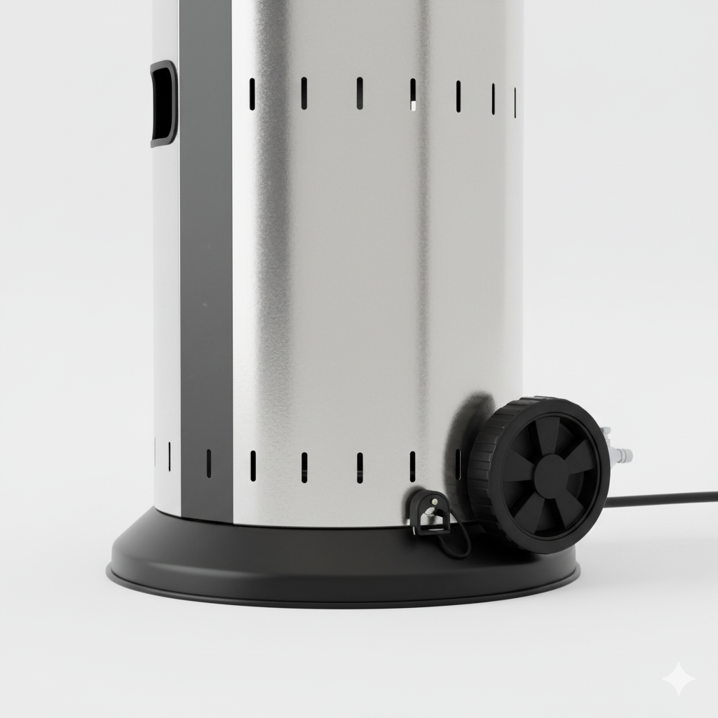 Aquecedor a gás exterior tipo cogumelo (novo) – 13 kW