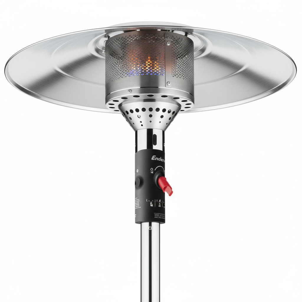 Aquecedor a gás exterior tipo cogumelo (novo) – 13 kW