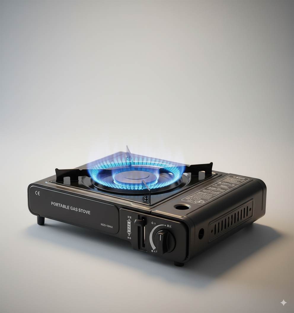 Fogão a gás portátil LINEA HD – 2X1 Real