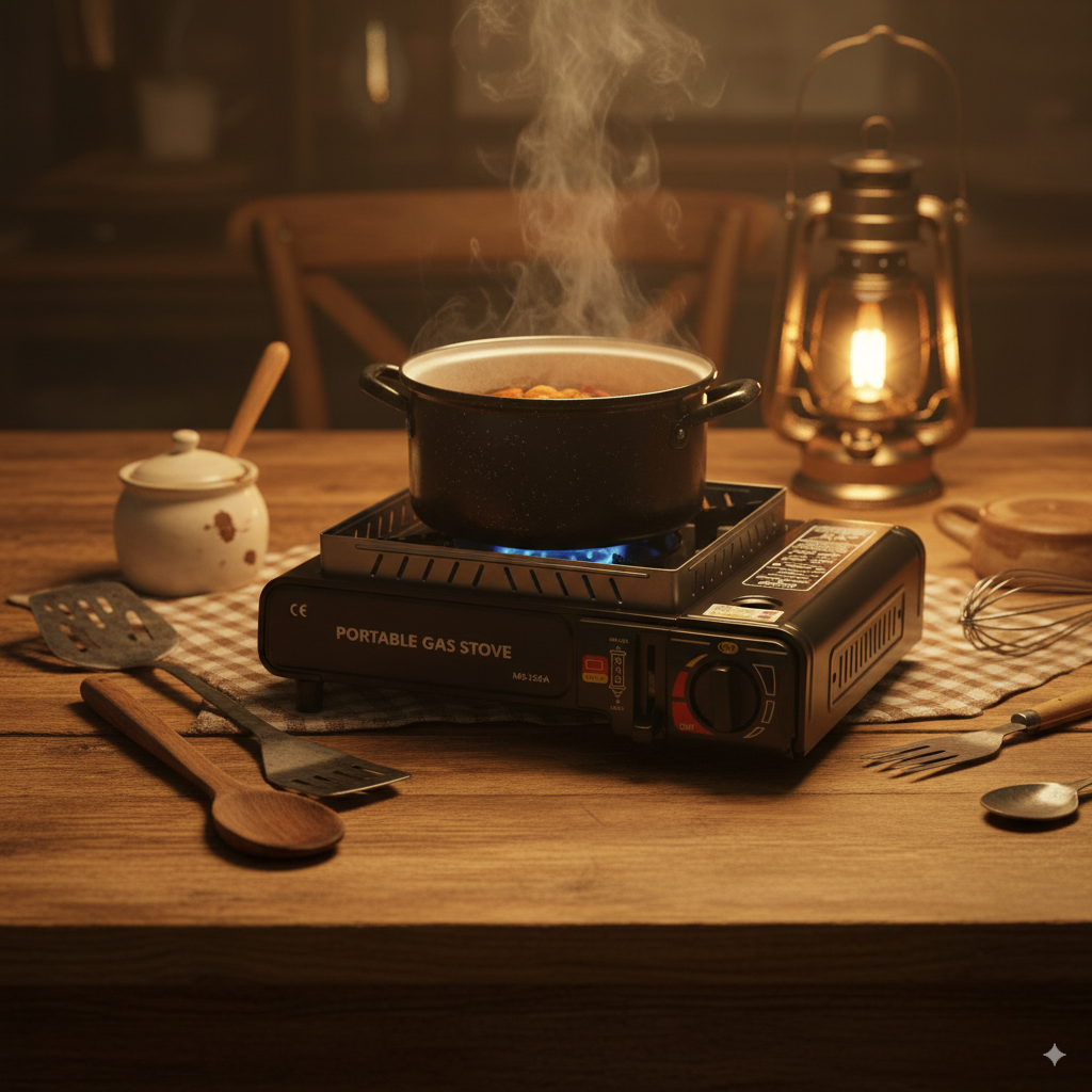 Fogão a gás portátil LINEA HD – 2X1 Real