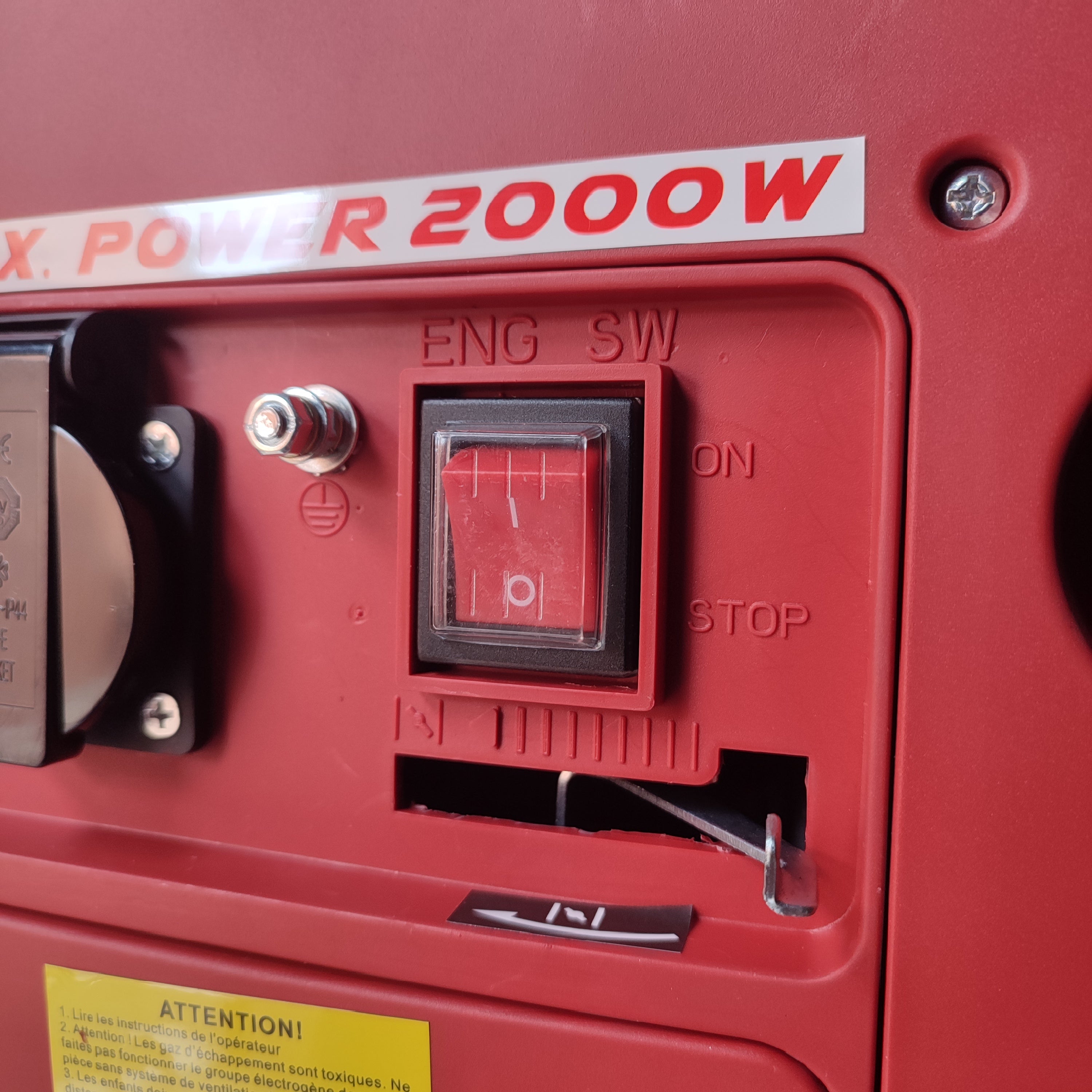 Gerador de energia inversor portátil de 2000 W