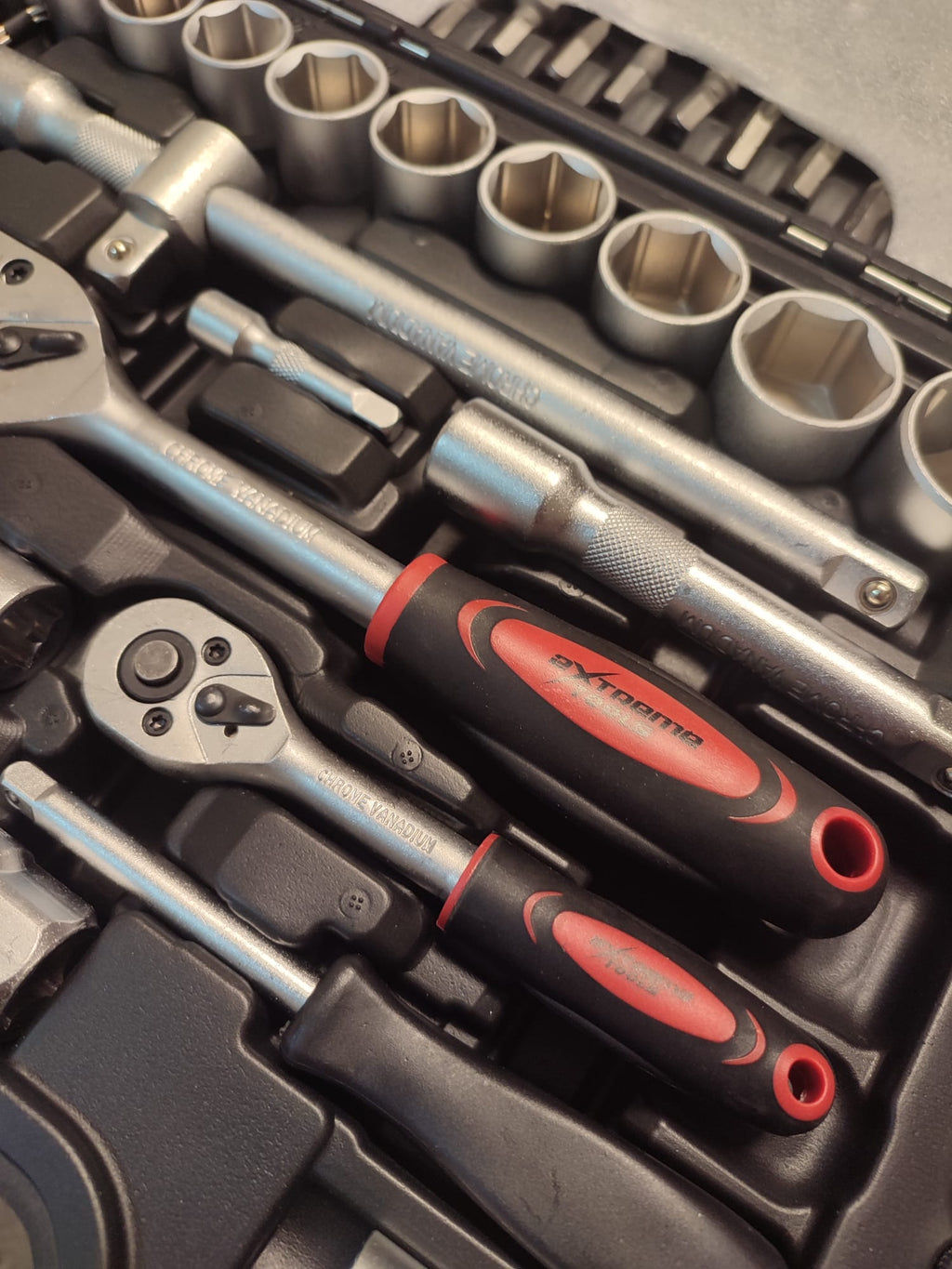 Conjunto de ferramentas Extreme Tools com 108 peças