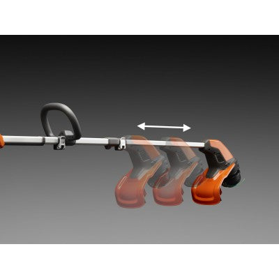 Roçadora a gasolina 7 em 1 – Sistema de corte duplo profissional 333R