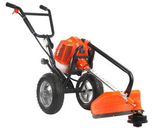 Roçadora a gasolina com rodas Extreme Tools 52cc: desempenho e precisão