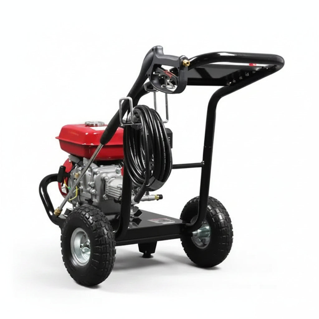 Lavadora de alta pressão a gasolina de 3600 PSI / 250 Bar - Motor a 4 tempos, 5 bicos
